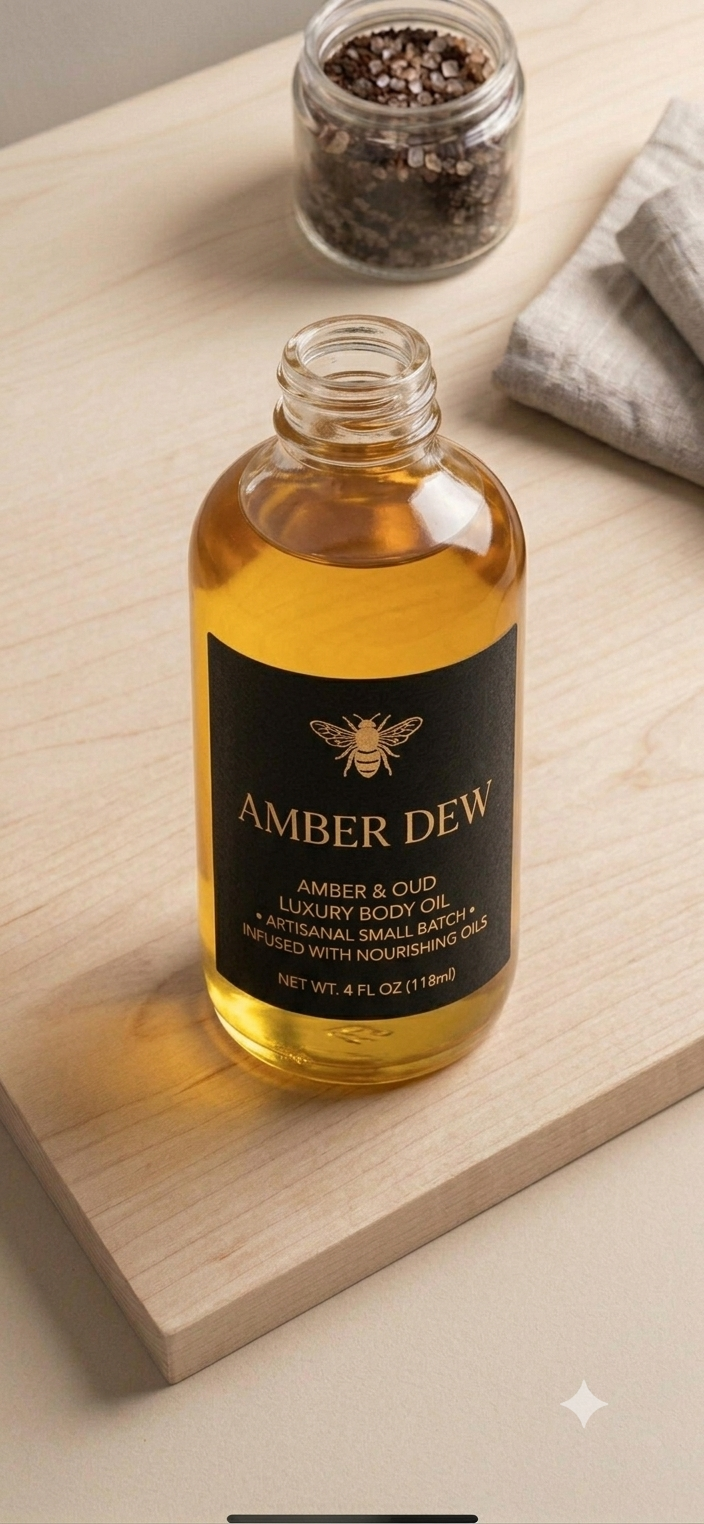 Amber Dew Glowing Body Oil