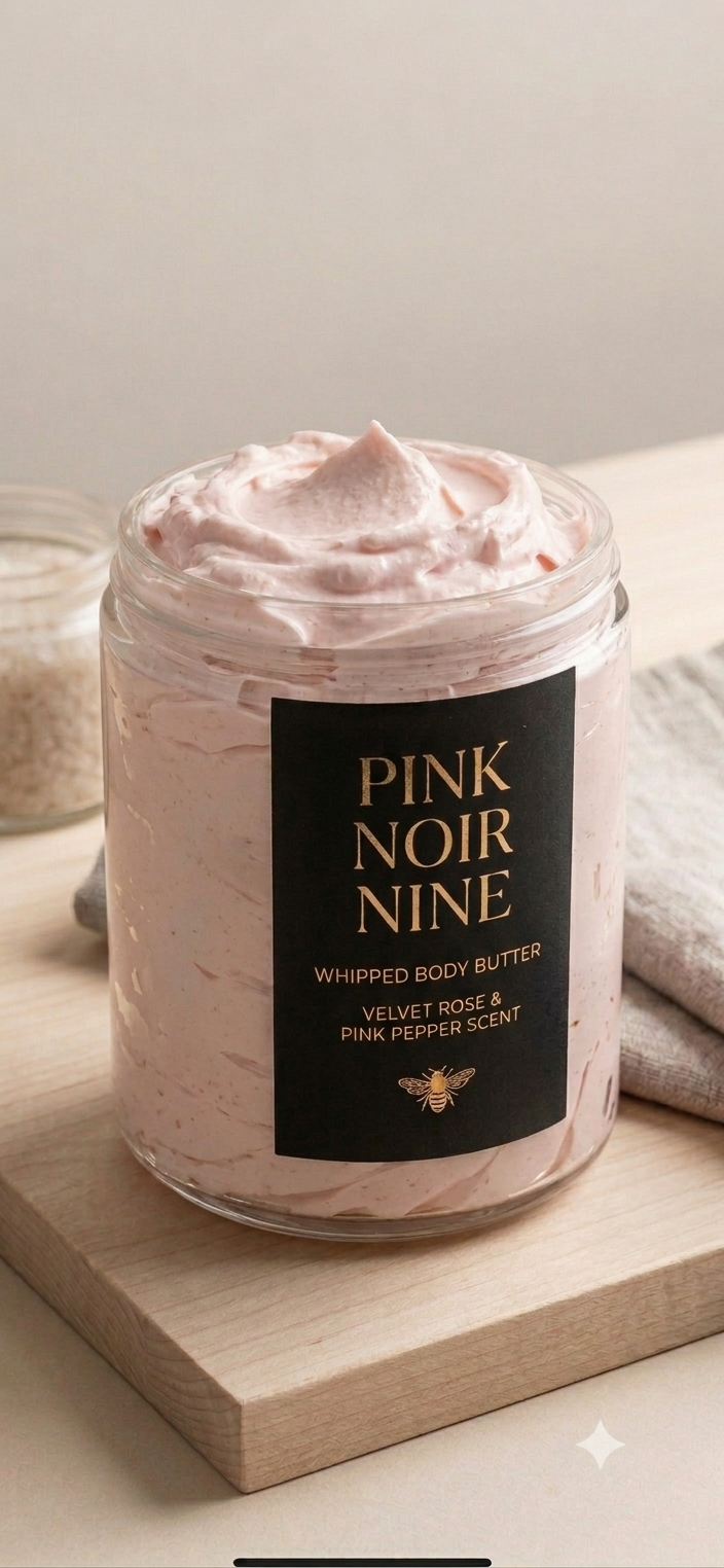 Pink Noir Nine Whipped Body Butter