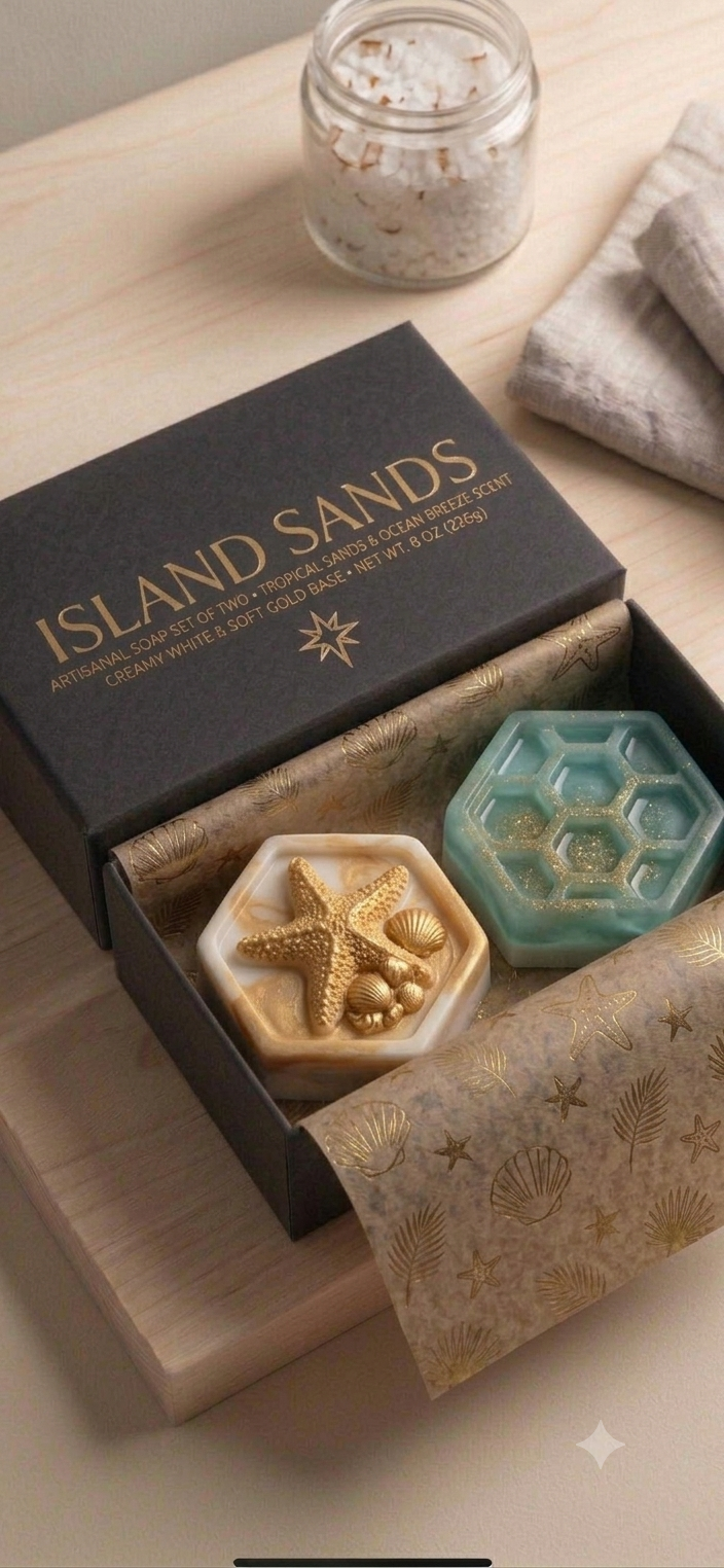 Island Sands Bar Soap Set