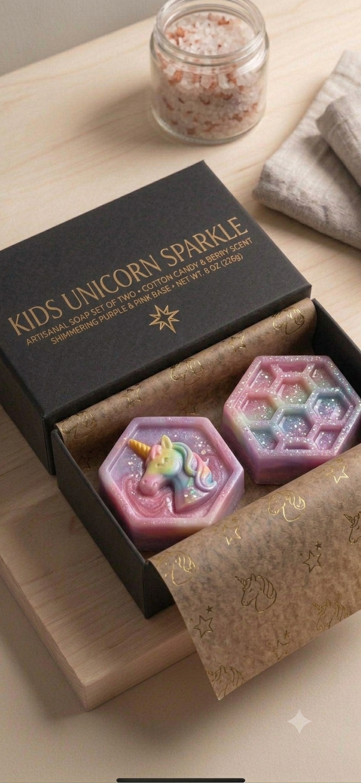 Kids Bar Soap Set